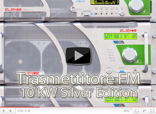 Discover Elenos 10kW FM Transmitter | News and promotions | Free customized quotations | Online assistance and much more..